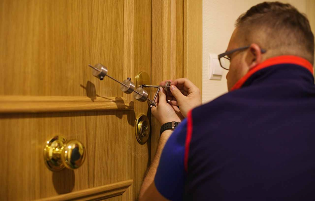 abertura de portas blindadas